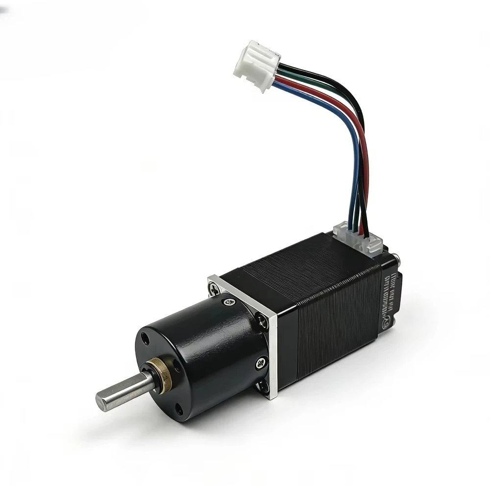 Nema 8 Stepping Motor Planetary Gearbox 1:19 Gear Ratio 0.6A 4 Lead Wire 12V 1.8 Bipolar Hybrid CE Certified 20x20mm