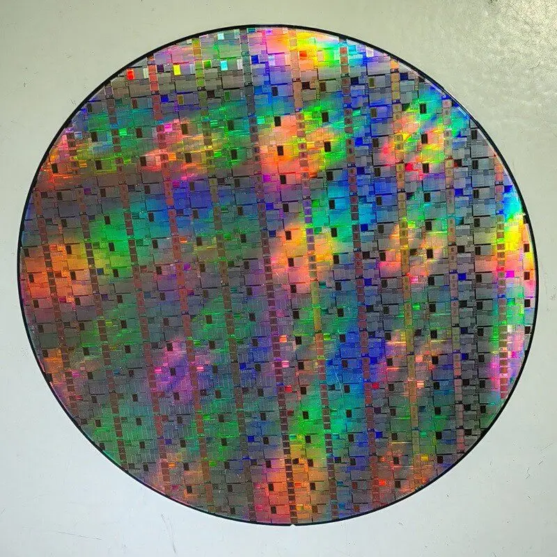 Wafer, silicon wafer Integrated circuit CPU chip IC semiconductor CMOS lithography chip