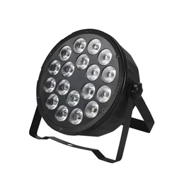 72W Led Flat Par Light RGBW 4in1 Stage Light dmx Control  Wash light Professional DJ Disco Bar Party Effect Equipment