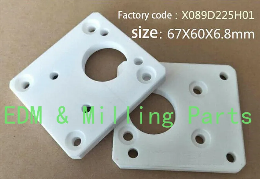 

CNC Wire EDM MV Consumables Ceramic Lower Isolator Plate M313 X089D225H01 For EDM Sparks Part