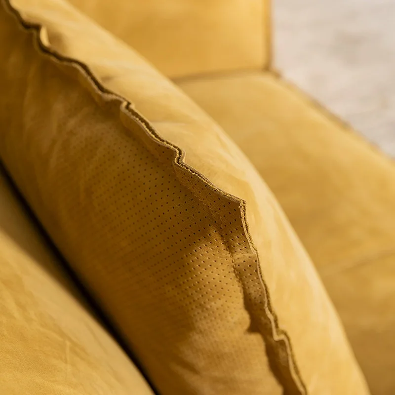 

Italian minimalist corner special-shaped sofa living room fabric cloth designer furniture designer