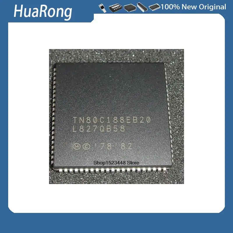 

New 1PCS TN80C188EB20 TN80C188 TN80C188EB EN80C188EB20 80C188EB20 PLCC-84