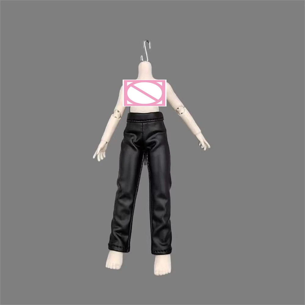 

1/12th Toys Model Black Silver Pant Trousers Toys Model Accessories For OB11 Fairy Body YM Body Asi 3.0 Asi 2.0 Body Doll DIY