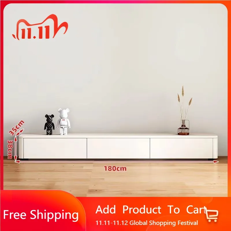 

Modern Luxury Tv Stand White Storage Simple Display Tv Cabinet Unique Elegant Nordic Service Ergonomic Muebles Trendy Furniture