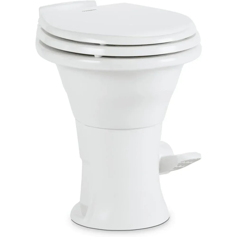 Fast Shipping.310 Standard Toilet - White Lightweight and Efficient with Pressure-EnhancedPerfect for Modern RVs.NEW