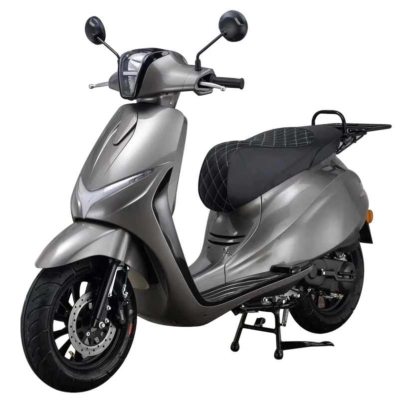 Euro 5 Certificate Wholesale Petrol Motorcycle Mopeds 125cc Gas Scooters For Adults Cheap Mini Gasoline Moped Fuel Scooter