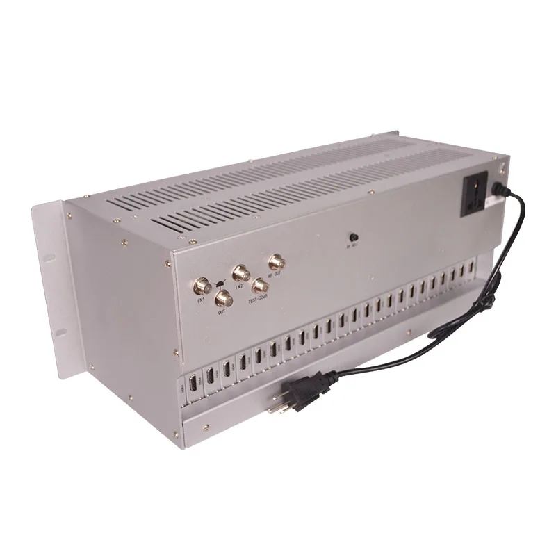 

2025 24 in 1 RF CATV Analog Modulator with Fixed Channel HD/AV Input