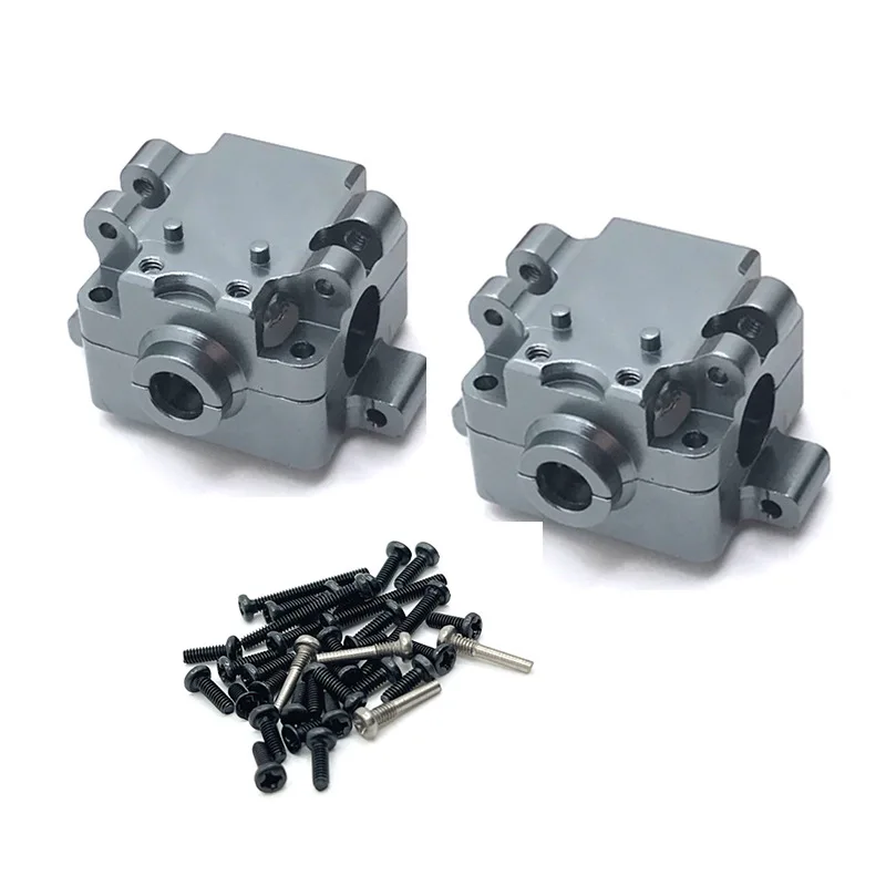 2PCS Metal Upgrade Gearbox For WLtoys 1/28 284131 K969 k979 k989 k999 P929 P939 RC Car Parts