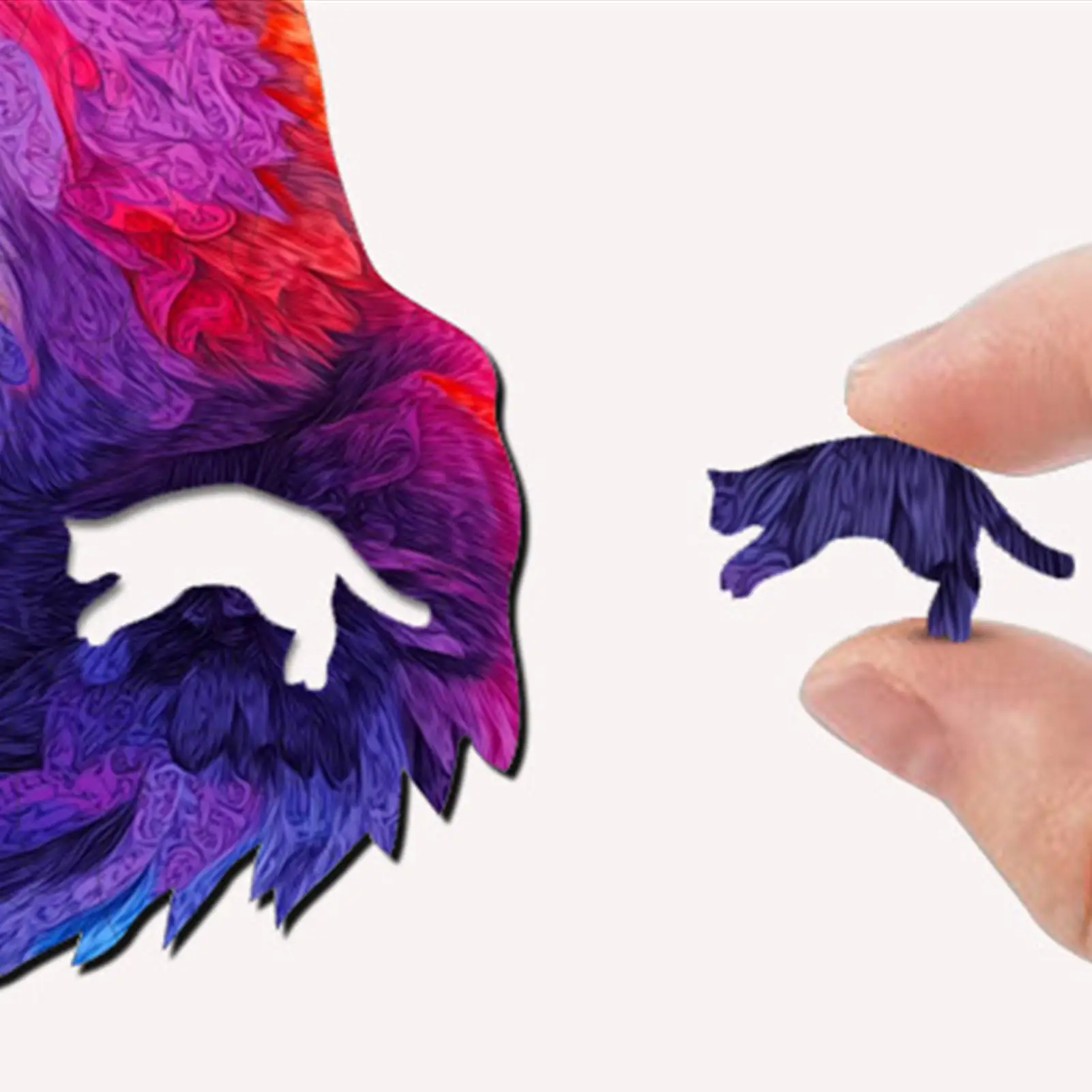 ปริศนาแมว 201 ชิ้น ทำจากไม้ ตกแต่งบ้าน ปริศนาสัตว์รูปทรงแปลกตา สำหรับผู้ใหญ่ วัยรุ่น คนรักแมว นักสะสม งานสังสรรค์ในครอบครัว