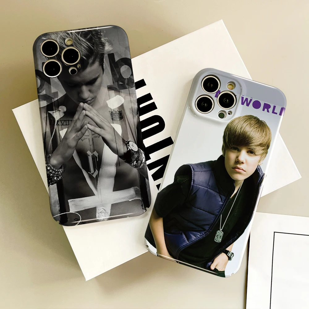 Singer J-Justin B-Bieber Hot Phone Case For IPhone 16 15 14 13 12 11 Plus Pro Max Mini All-inclusive Tough Personalized Cover