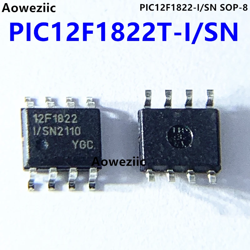 PIC12F1822T-I/SN PIC12F1822-I/SN 8-bit microcontroller 32MHz 3.5KB flash memory