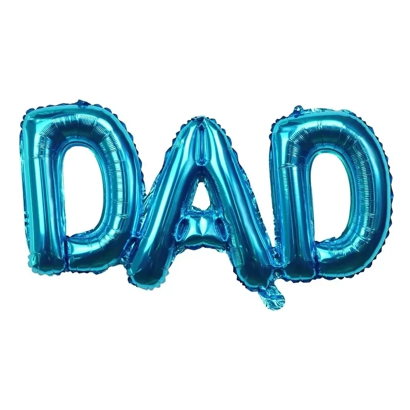 Siamese Letter DAD Aluminum Film Balloon Father's Day Theme Birthday Party Decoration Balloon