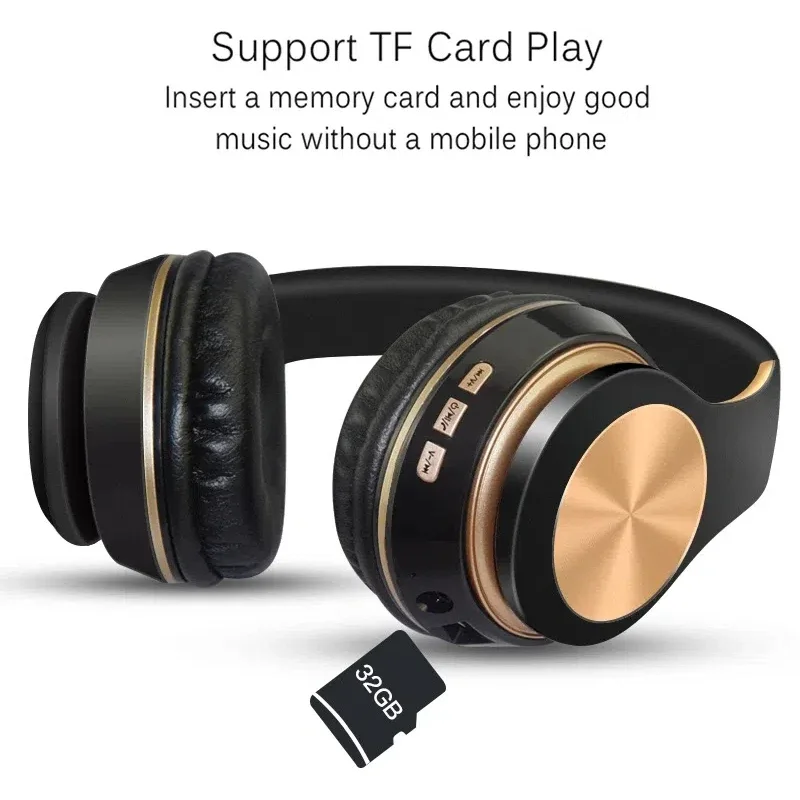 Xiaomi Mijia หูฟังเล่นเกม5.0บลูทูธ, หูฟังพับเก็บได้ฟังเพลง T5หูฟังไร้สายบลูทูธสำหรับโทรศัพท์ชุดหูฟังแบบมีสายสำหรับนักเล่นเกม