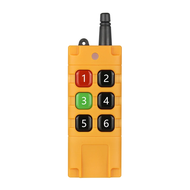 Uniwersalny system zdalnego sterowania radiowego 433 MHz DC 12V 24V 36V 48V 6-kanałowy R+F, bezprzewodowy odbiornik i nadajnik z interfejsem USB — zdjęcie produktu 4