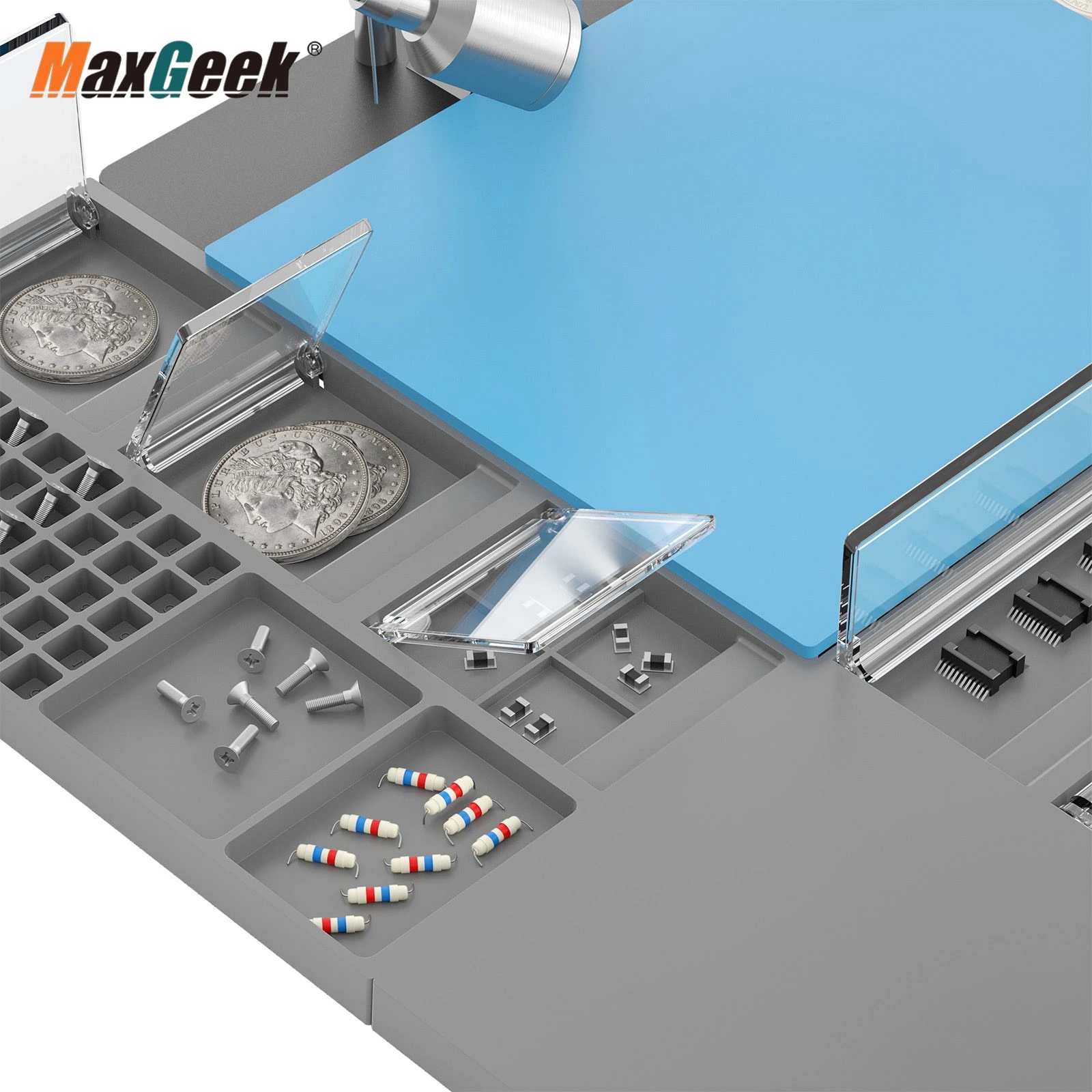 Maxgeek Andonstar AD246SM-Plus HD مجهر رقمي مع شاشة 7 بوصة لإصلاح وصيانة ثنائي الفينيل متعدد الكلور #5