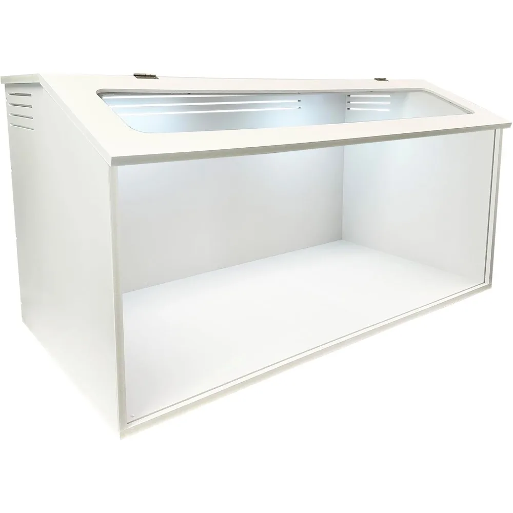 

Sahara Cage - Unique & Modern Cage for Hamsters, Gerbils, Degus, Rats, Hedgehogs, Reptiles, and Other Small Animals (Large)