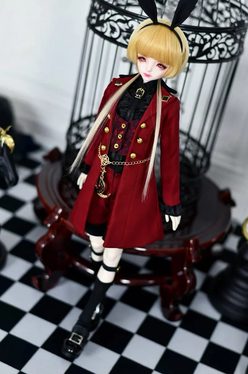 

Doll Accessories 1/3 Doll Clothes 1/4 BJD Clothing Flower Brand European-style Vest Short Pants Free Shipping