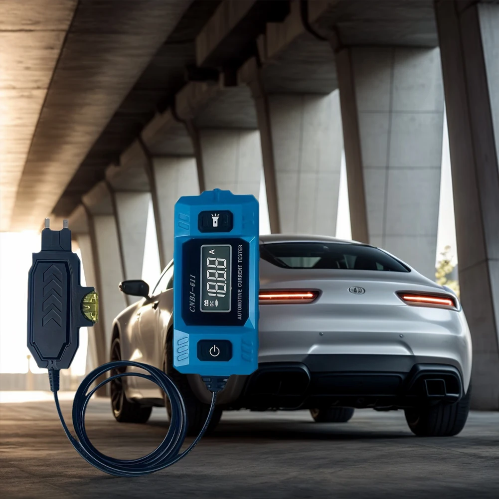 

Автомобильный тестер тока предохранителя, ЖК-дисплей, тестер неисправностей автомобиля, высокоточный инструмент для измерения цепи предохранителя лезвия, инструмент для проверки неисправностей