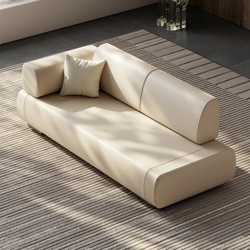 Modern light luxury chaise longue sofa small size master bedroom lunch break chaise longue