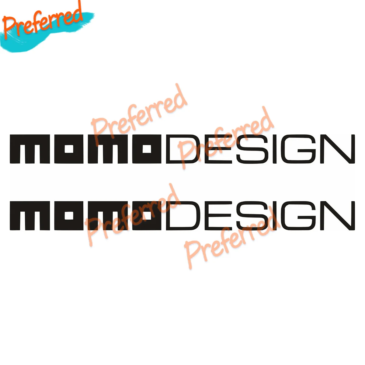 

2 X Stickers Vinilo MOMO DESING Pegatina Vinyl Aufkleber Adesivi Sticker Decal Customizable in Any Size No Background