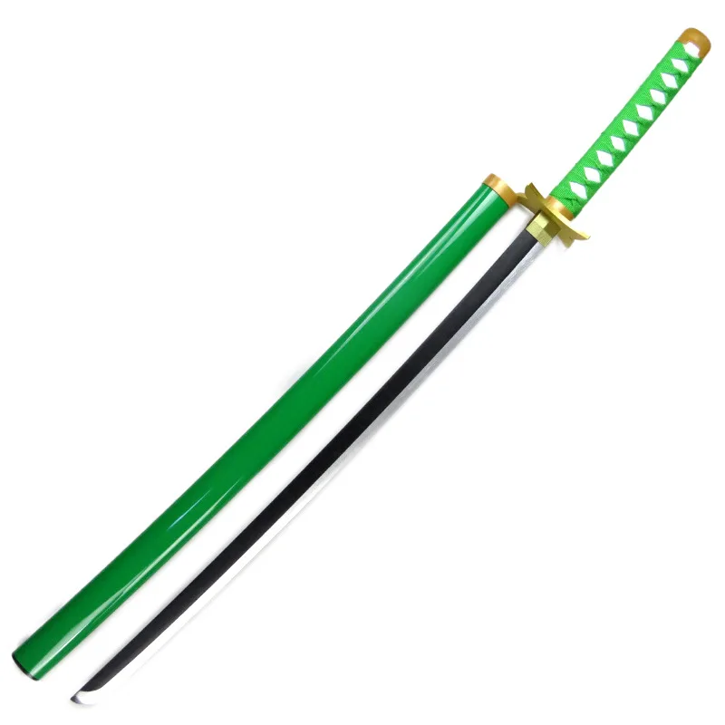101cm/39.76in Bleach Nili Ailu Drewniany Miecz Anime Katana z Pochwą Rekwizyty Cosplay Model Kolekcjonerski Zabawka na Zewnątrz