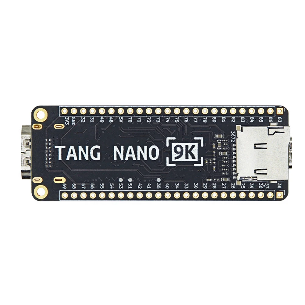 For Sipeed Tang Nano 9K FPGA Development Board GOWIN RISC-V HD With Type C Cable