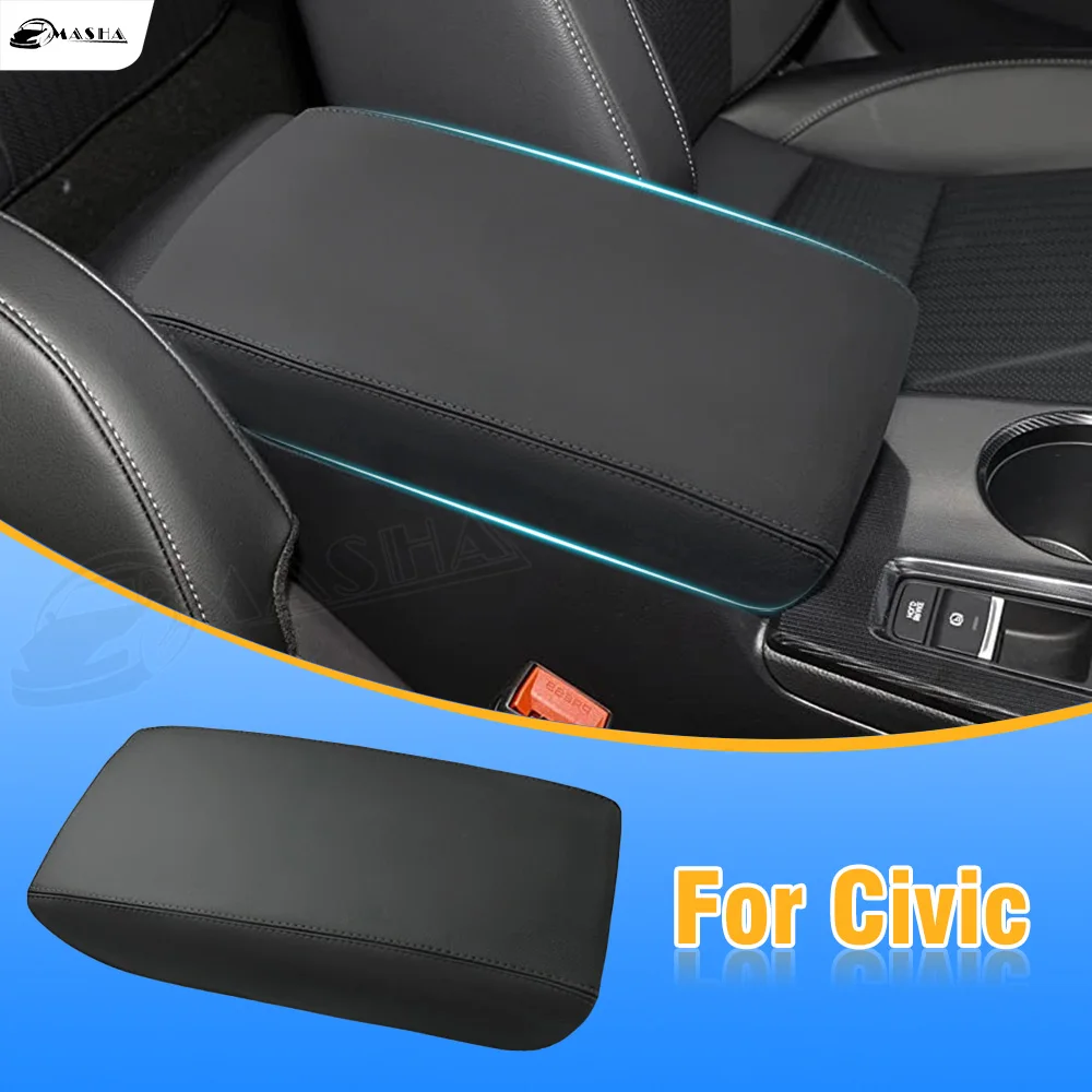 

Car Armrest Box Protective Cover For Honda Civic 2021 2022 2023 Central Control Armrest Interior Car Accessories