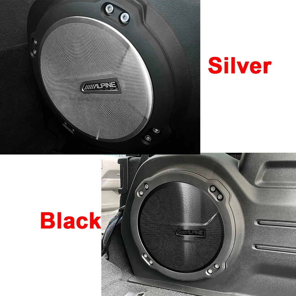 Cubierta de altavoz de Audio lateral derecho para maletero trasero, embellecedor para Jeep Wrangler JL 2024, pegatina de bocina para maletero, accesorios de Interior de coche