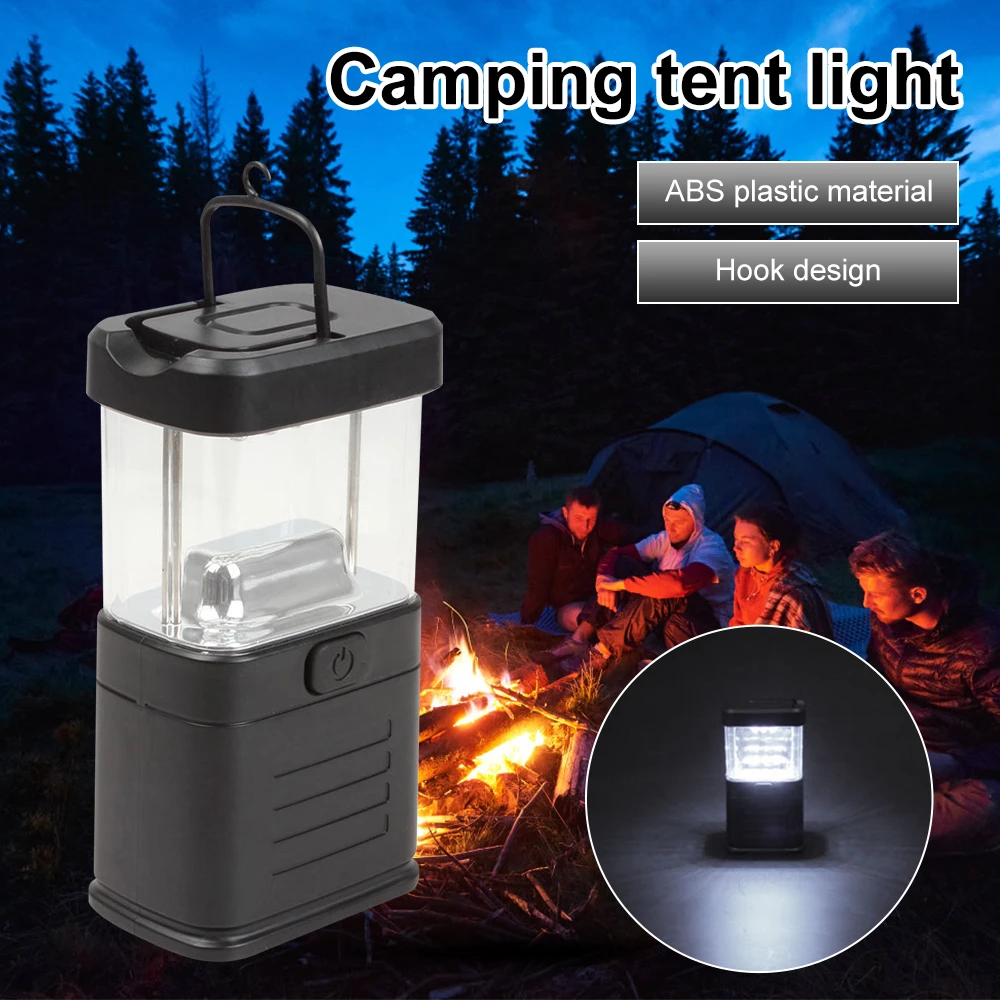 Mini Portable Camping Light Garden Lamp 11 LED Bright Bivouac Camping Fishing Hiking Lantern Outdoor Activities Light