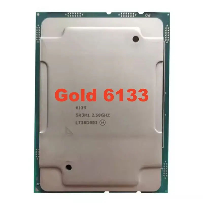 

Customized Gold 6133 CPU 2.5GHz 150W LGA3647 20Cores server processor cpu good price hig performance server cpu