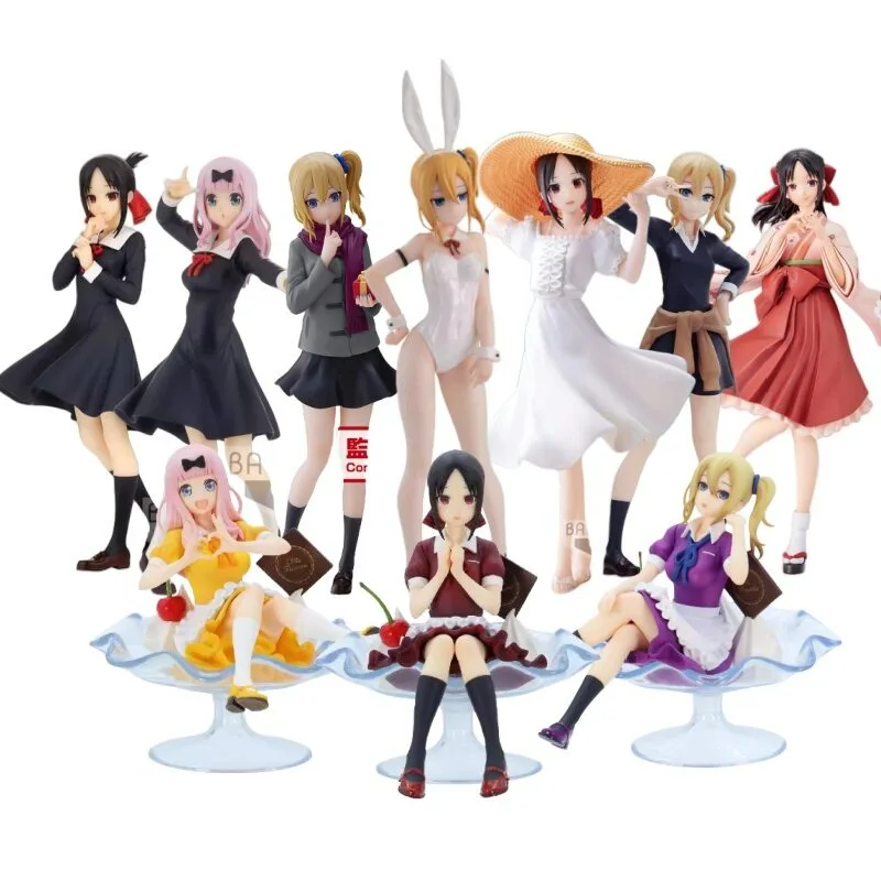 

New Genuine Bandai FURYU Miss Kaguya Wants Me To Confess BiCute Hayasaka Ai Collectible Gift Toys Ready in Stock