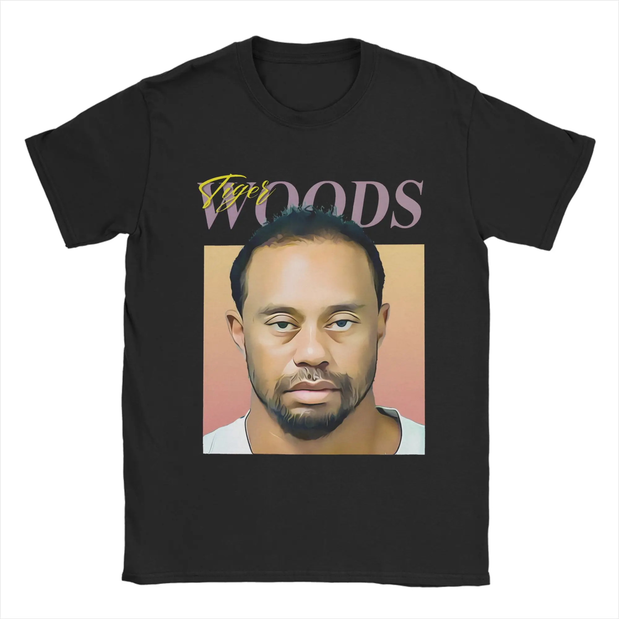 Tiger Woods Not Involved  T Shirt Summer  Cotton T-Shirts For Adult Casual Tee Shirt Short Sleeve Street Style Tees