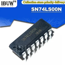 10PCS SN74LS00N DIP16 SN74LS00 74LS00N 74LS00 DIP Integrated IC