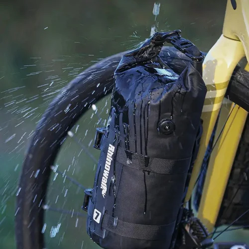 Imagen 2 del producto Rhinowalk-bolsa para horquilla delantera de bicicleta, impermeable, 4L/7L, paquete seco ligero, bolsa para bicicleta, horquilla de liberación rápida, paquete de embalaje para bicicleta MTB