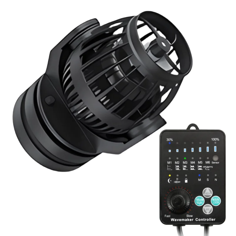 

Wholesale Aquarium Wave Makers Cross Flow Circulation Pump Wavemaker 24v Quiet Powerheads Electrical Waver Maker for Aquarium