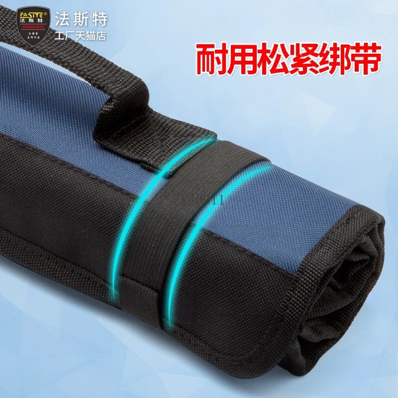 Портативная многофункциональная сумка для инструментов для обслуживания, сумка для гаечных ключей, утолщенная износостойкая холщовая сумка для хранения