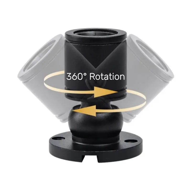 โคมไฟติดเพดานแบบติดตั้งบนพื้นผิวสำหรับตู้โชว์เครื่องประดับ พร้อมปลั๊ก USB