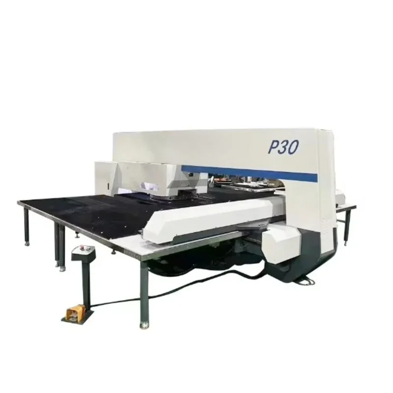 Fully Automatic CNC Hydraulic Turret Punch Machine for Sheet Metal Operating System Hole Punching Machine