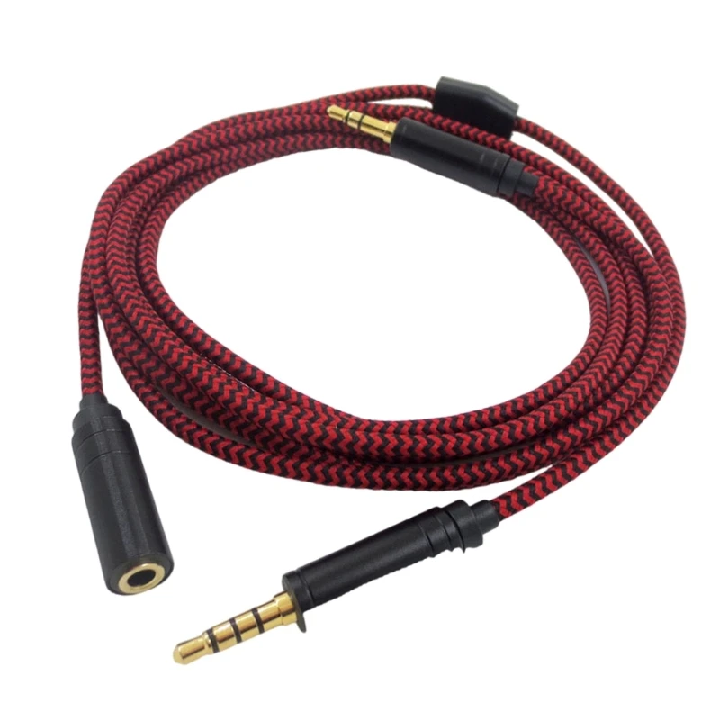 Cable extensión para auriculares calidad, Cable enlace chat macho 3,5mm para juegos,