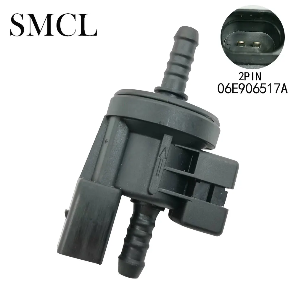 06E906517A Carbon canister solenoid valve For Audi A3 S3 A4 S4 A6 S6 Q7 A8 S8 Skoda Octavia VW Touran Sagitar Polo Jetta Golf