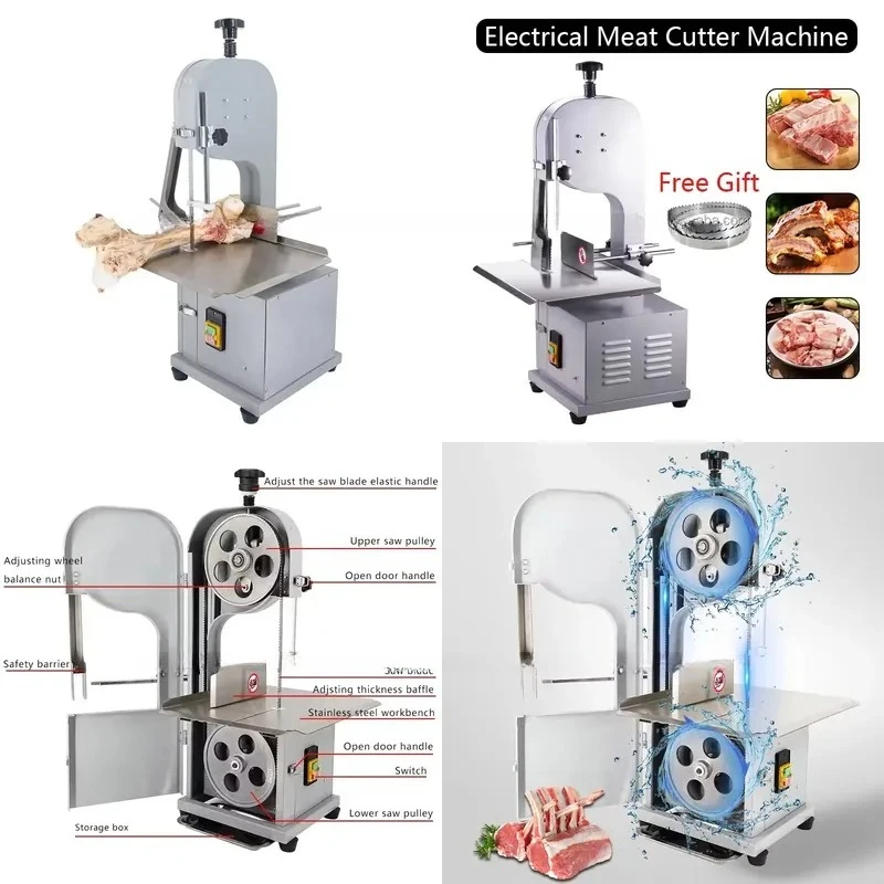 Factory Wholesale Butcher Saw Meat Bone Cutting Machine for Frozen Meat