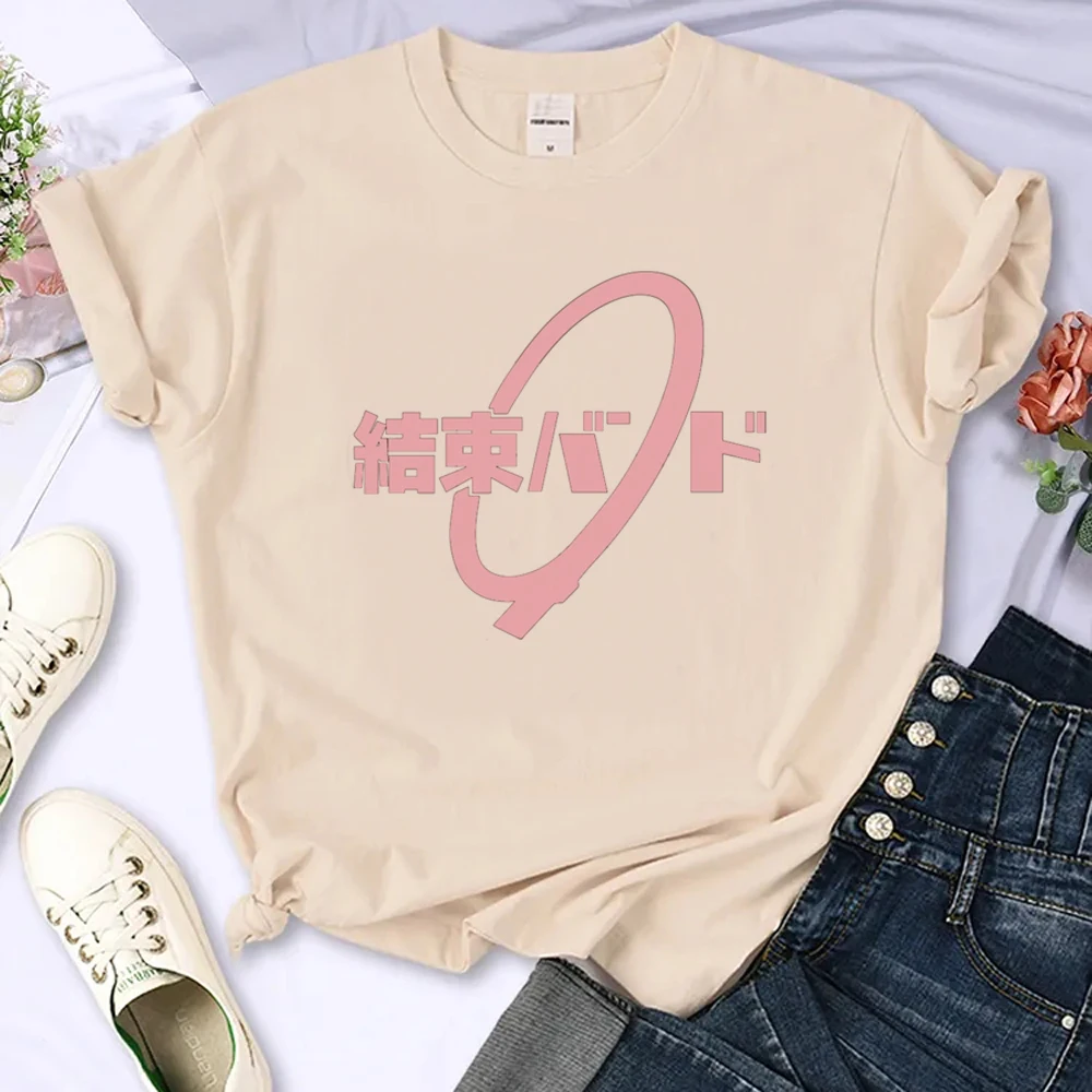 

Bocchi the Rock Tee women graphic funny manga top girl comic anime designer clothes