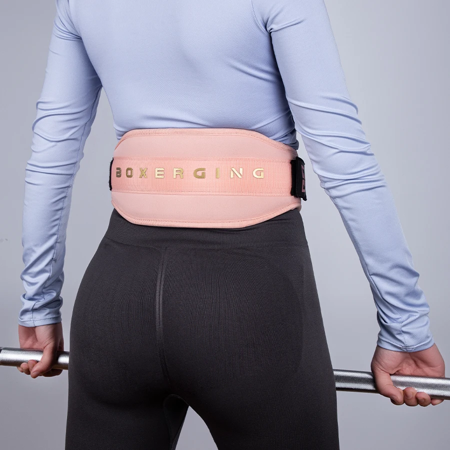 Pink Fitness Belt,Back Support Belt for Women, Relieves lower back pain,Provides all-around lumbar support for gym,outdoor sport