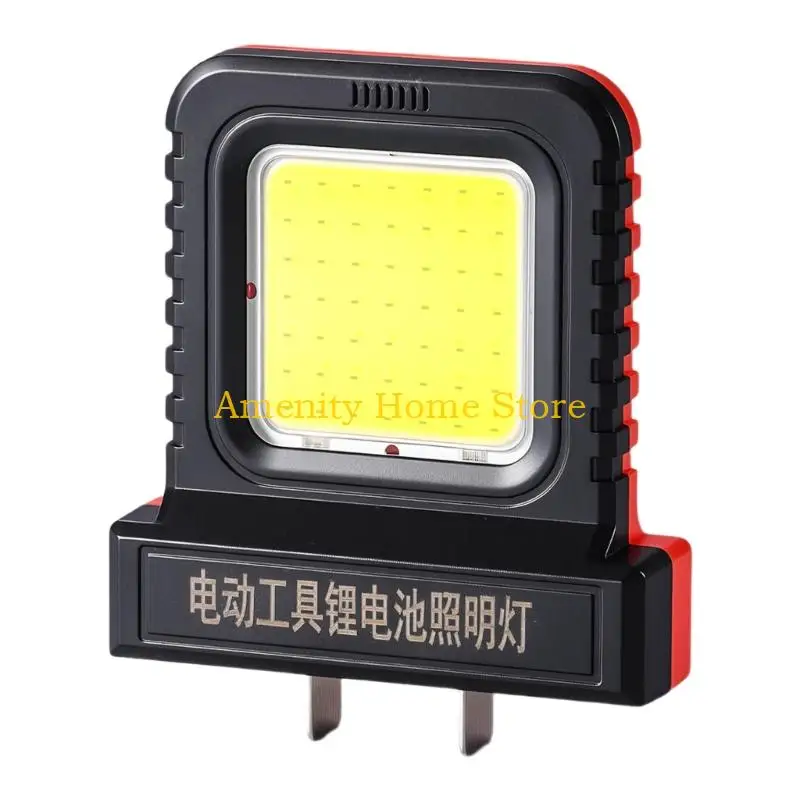 

F26C Adjustable Clamp Battery Power Work Light With 2 Mode For Power Tool Batteries LED Light Indoor Outdoor Use