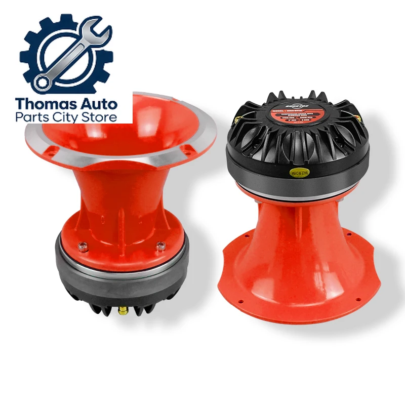 

Professional 2" Throat Compressor Driver Aluminum Diffuser Titanium 8 Ohm 250watts Max Car Audio Speaker Horn