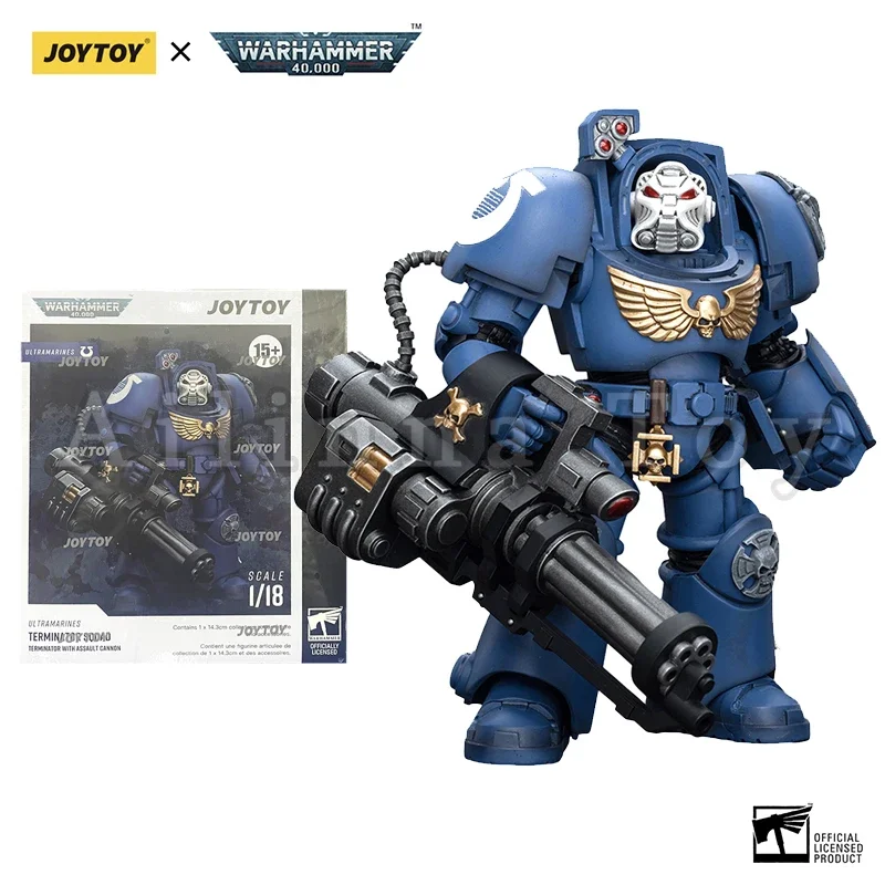 JOYTOY 1/18 ตัวเลขการกระทํา Horus Heresy 40K Warmaster Horus Lieutenant Titus Tyranids อะนิเมะสําหรับของขวัญ