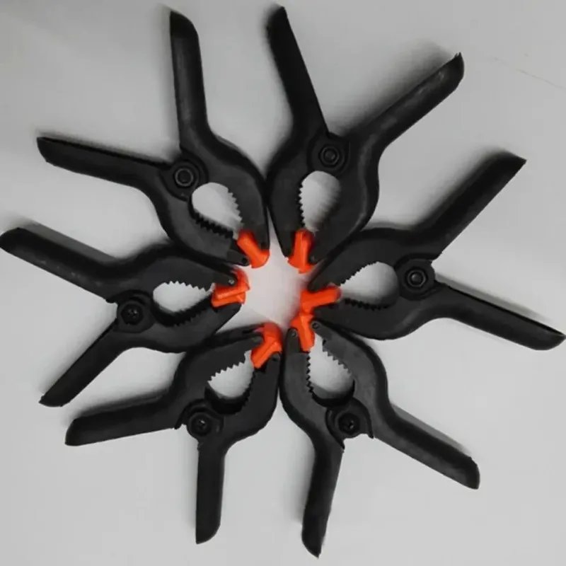 6 قطعة 2 بوصة الربيع المشابك الثقيلة البلاستيك لخلفية الشاش قماش ورقة Chromakey شاشة كليب استوديو الصور أداة النجار