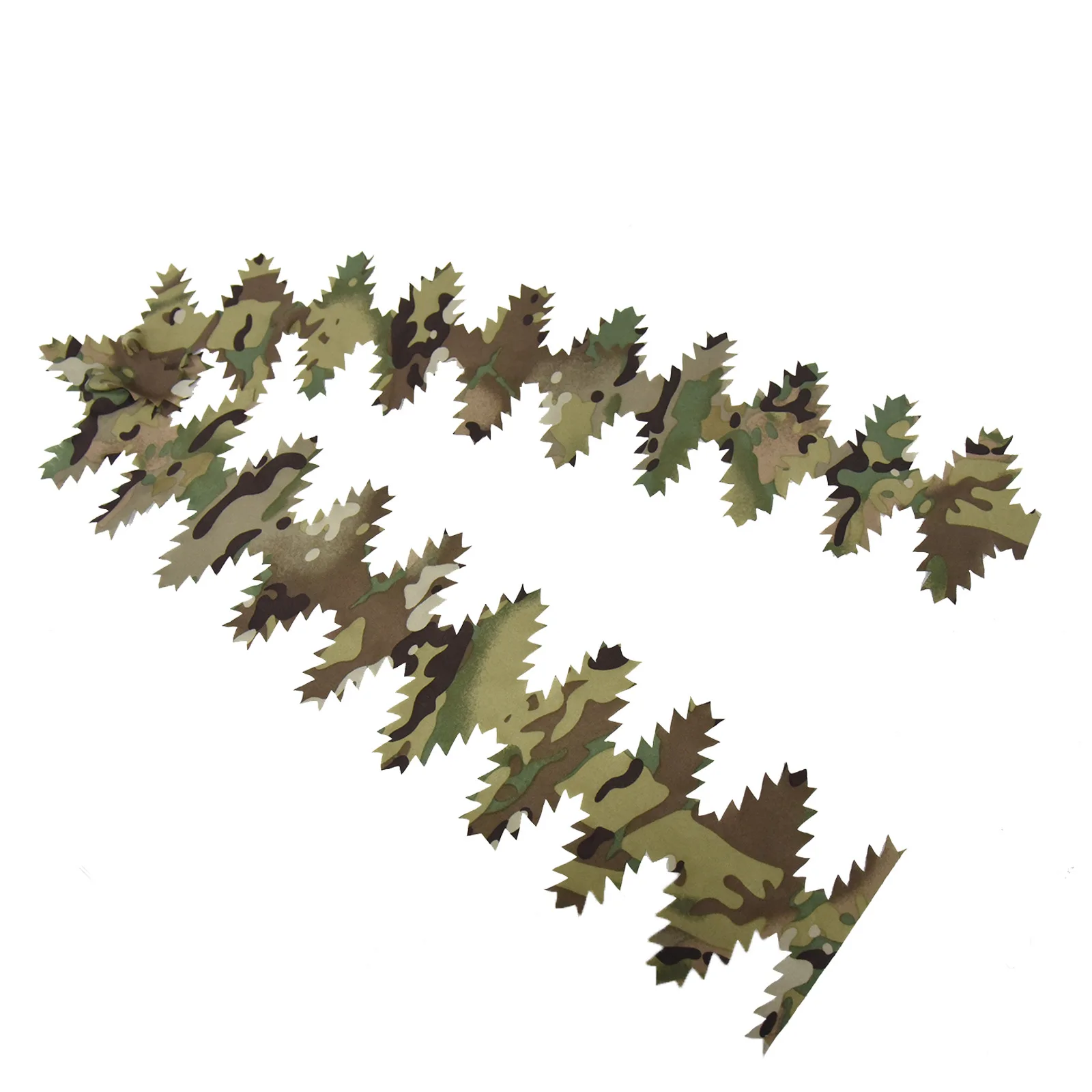 2PCS Ghillie Suit Camouflage Aid Camouflage Cloth Strip Hidden Material DIY Handmade Materials