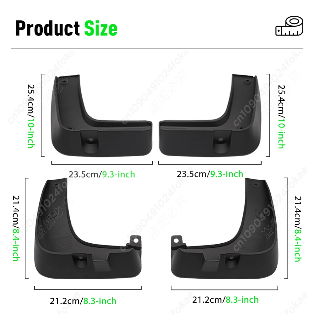 For Kia Niro DE MY 2017 2018 2019 2020 Fender Mudguard Mud Flaps Guard Splash Flap Mudguards Car Accessories
