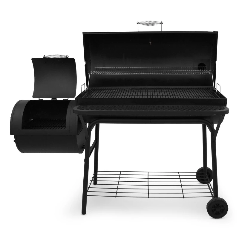 

Garden Outdoor American Charcoal Household Grill Large Hotel Villa Commercial Smoke Grill